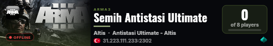 Semih Antistasi Ultimate live status badge