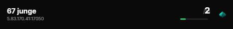 67 junge live status badge