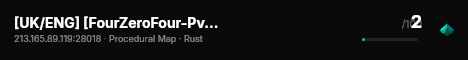 [UK/ENG] [FourZeroFour-PvE 1000x] Wiped [3/7 27 days ago] live status badge