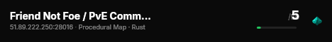 Friend Not Foe / PvE Community / UK & Europe live status badge