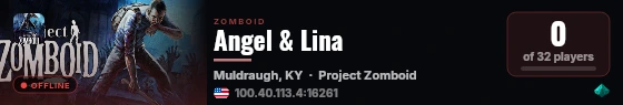 Angel & Lina live status badge
