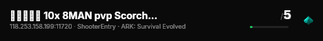 暑期养老服 10x 8MAN pvp Scorched Earth焦土 - (v361.5) live status badge
