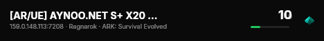 [AR/UE] AYNOO.NET S+ X20 Primal Fear  6  PVE - (v361.7) live status badge