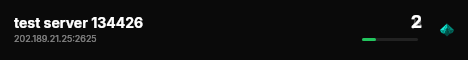 test server 134426 live status badge