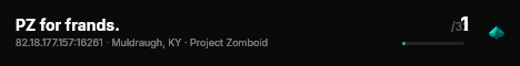 PZ for frands. live status badge