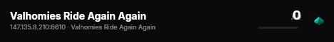 Valhomies Ride Again Again live status badge