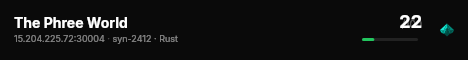 The Phree World live status badge