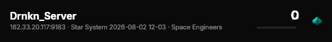 Drnkn_Server live status badge