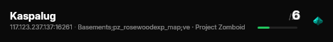 Kaspalug live status badge