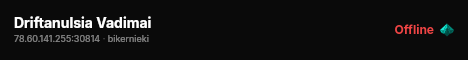 Driftanulsia Vadimai live status badge