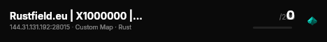Rustfield.eu | X1000000 | BATTLEFIELD | PVP | BUILD live status badge