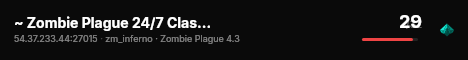 ~ Zombie Plague 24/7 Classic ~ live status badge