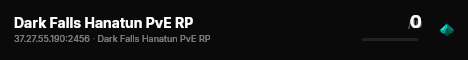 Dark Falls Hanatun PvE RP live status badge