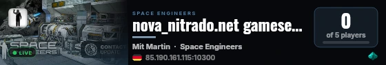 nova_nitrado.net gameserver live status badge