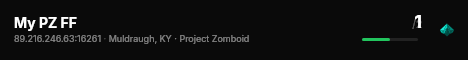 My PZ FF live status badge