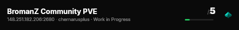 BromanZ Community PVE live status badge
