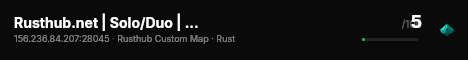 Rusthub.net | Solo/Duo | Monthly | No BP Wipes | WIPED 06/08 live status badge