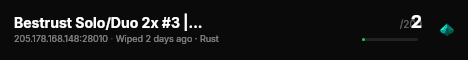 Bestrust Solo/Duo 2x #3 | NEXT FULLWIPE in 9 hours 14.08 live status badge