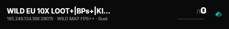 WILD EU 10X LOOT+|BPs+|KITS|MYMINI live status badge