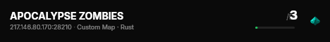 APOCALYPSE ZOMBIES live status badge