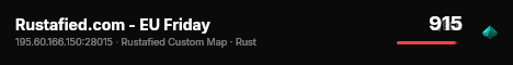 Rustafied.com - EU Friday live status badge