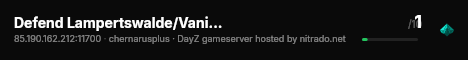 Defend Lampertswalde/Vanilla/ 1st Person live status badge