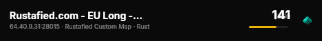 Rustafied.com - EU Long - Small live status badge