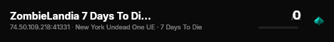 ZombieLandia 7 Days To Die Ravenhearst live status badge