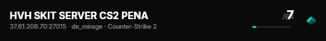 HVH SKIT SERVER CS2 PENA live status badge