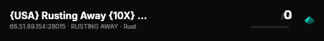 {USA} Rusting Away {10X} Pure PVE Zombies Kits|Boss Monsters|Ev live status badge