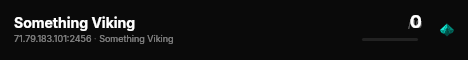 Something Viking live status badge