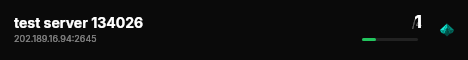 test server 134026 live status badge