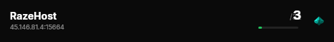 RazeHost live status badge
