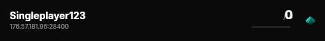 Singleplayer123 live status badge