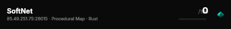SoftNet live status badge