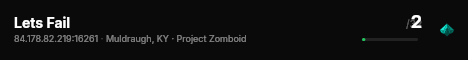 Lets Fail live status badge