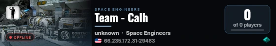 Team - Calh live status badge