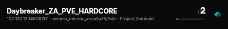 Daybreaker_ZA_PVE_HARDCORE live status badge