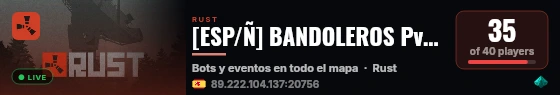 [ESP/Ñ] BANDOLEROS PvE | Experiencia PvE Avanzada | Mundo Vivo live status badge