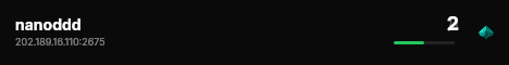 nanoddd live status badge