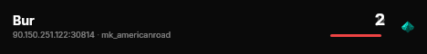 Bur live status badge