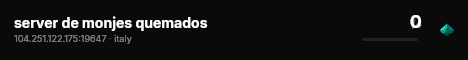 server de monjes quemados live status badge