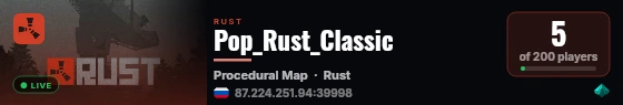 Pop_Rust_Classic live status badge