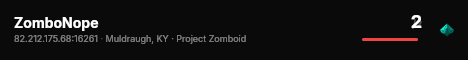 ZomboNope live status badge