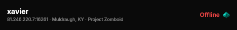 xavier live status badge