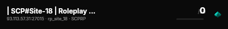| SCP#Site-18 | Roleplay | #YENİDEN | discord.gg/cYrBnuCawx | live status badge