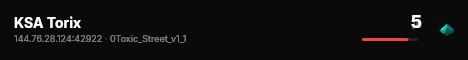 KSA Torix live status badge