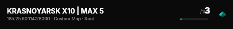 KRASNOYARSK X10 | MAX 5 live status badge