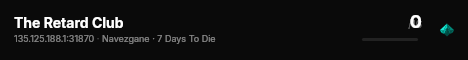 The Retard Club live status badge