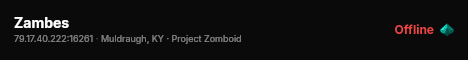 Zambes live status badge